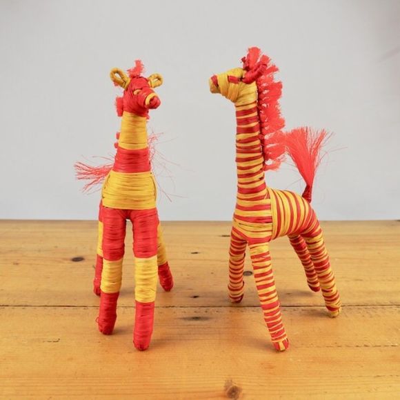 RAFFIA Giraffe - Picture 1 of 1